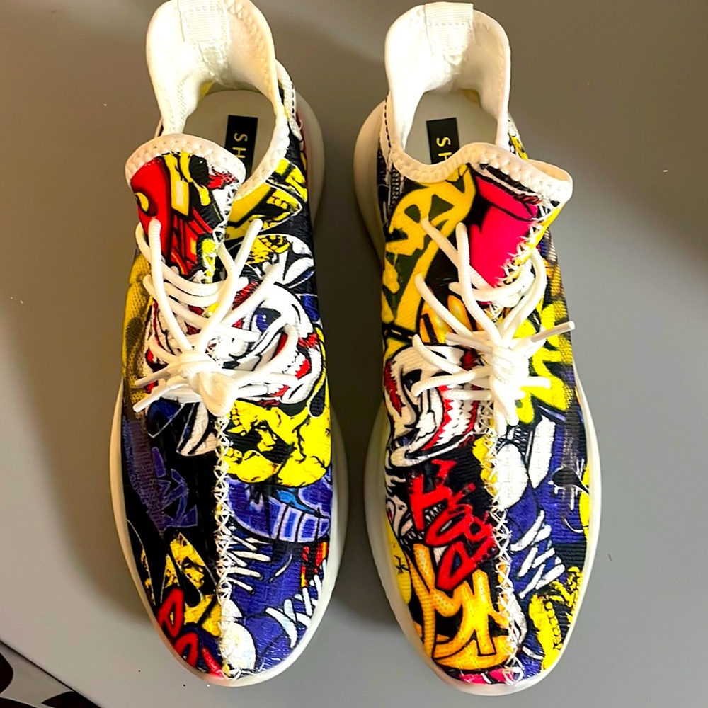 Shein coloeful sneakers men